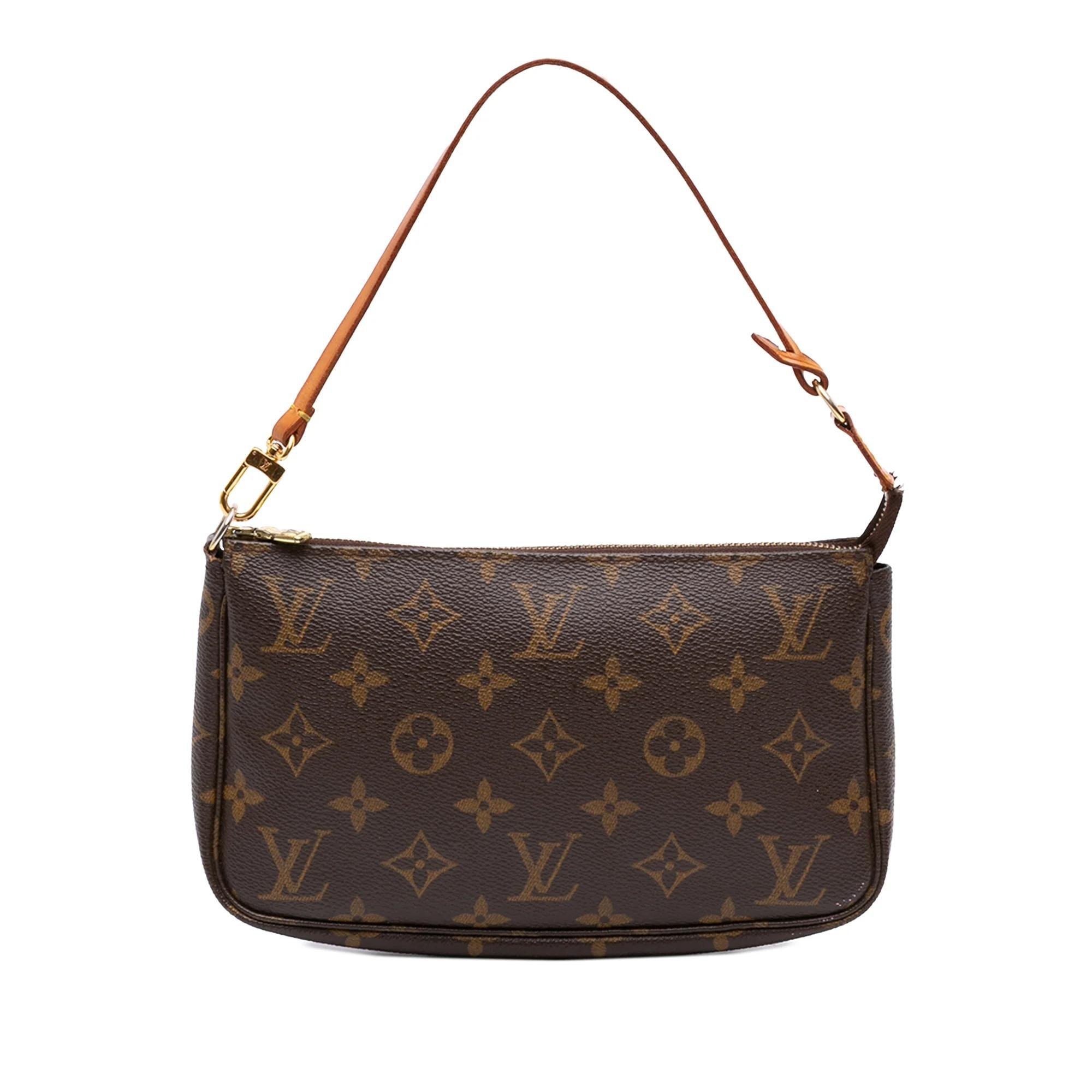 Pochette Accessoire leather handbag