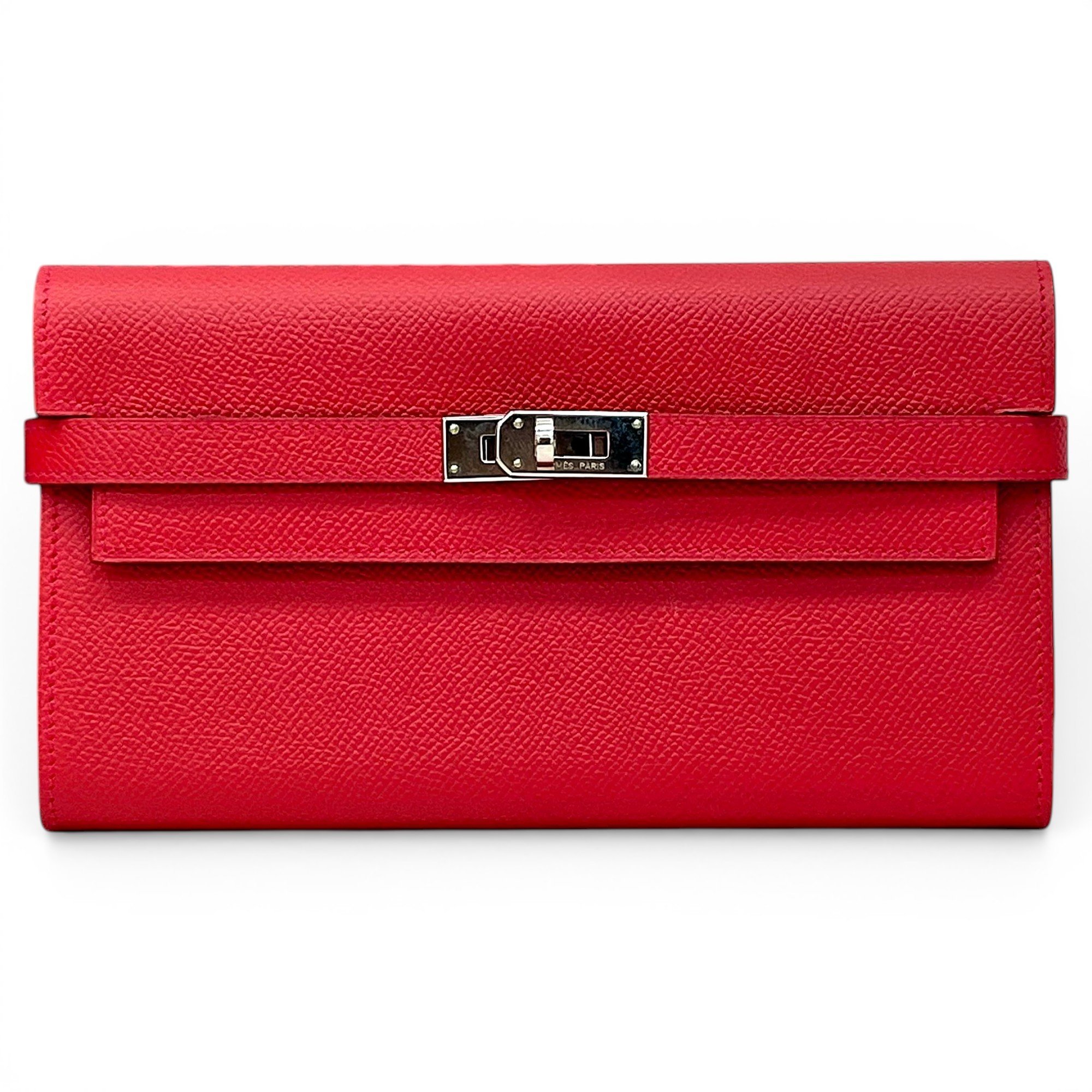 Kelly to go leather clutch bag