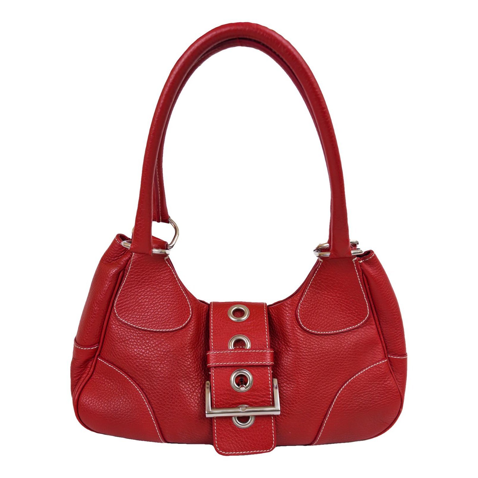 Moon leather handbag