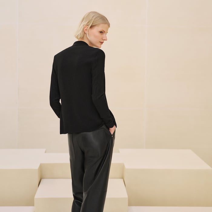 Noir Shirt Cardigan