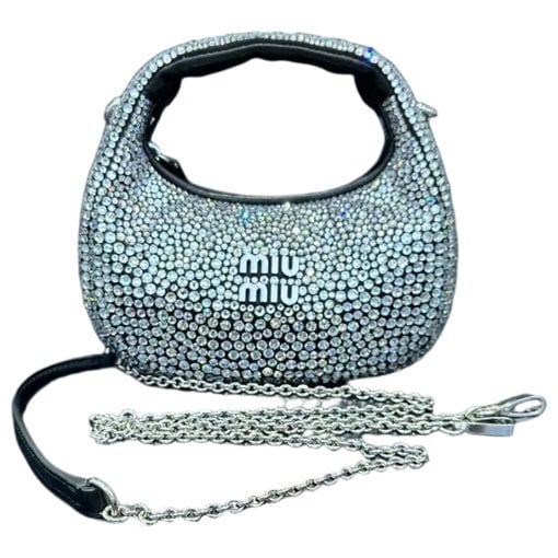Miu Wander leather mini bag