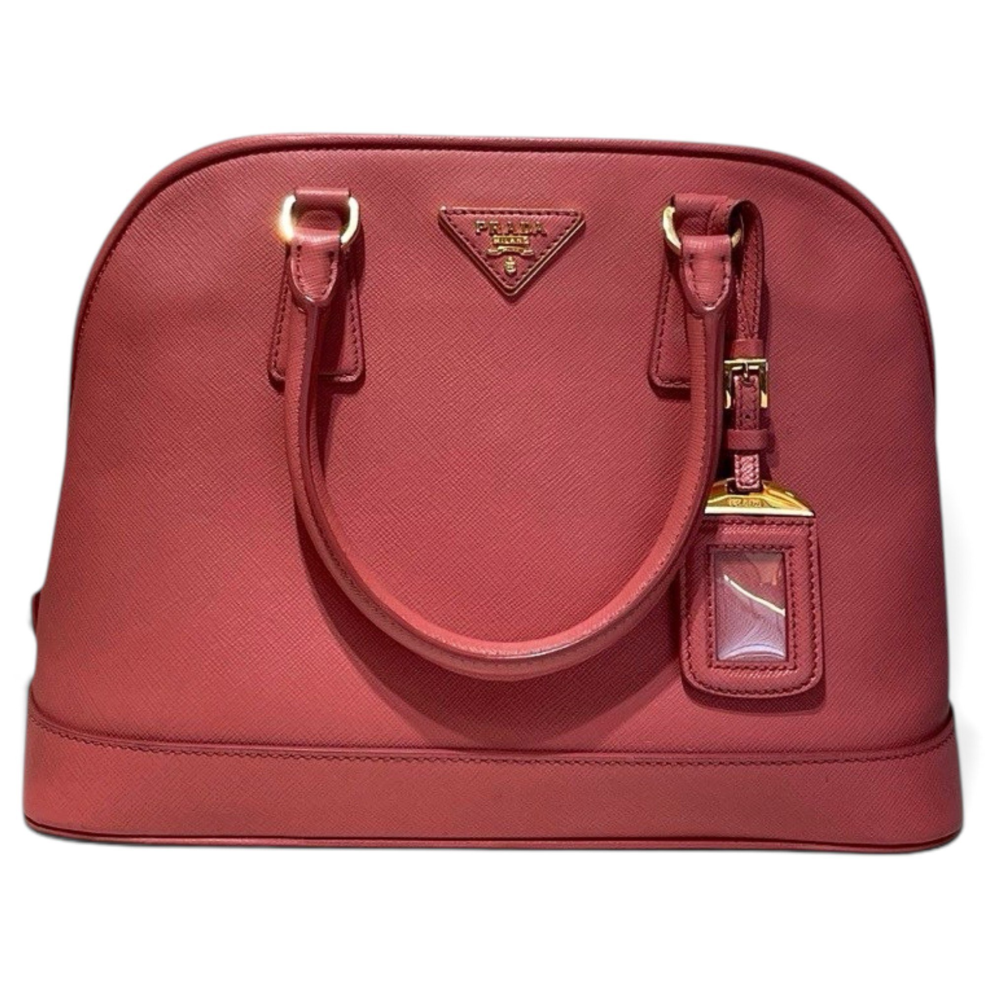 Promenade leather handbag