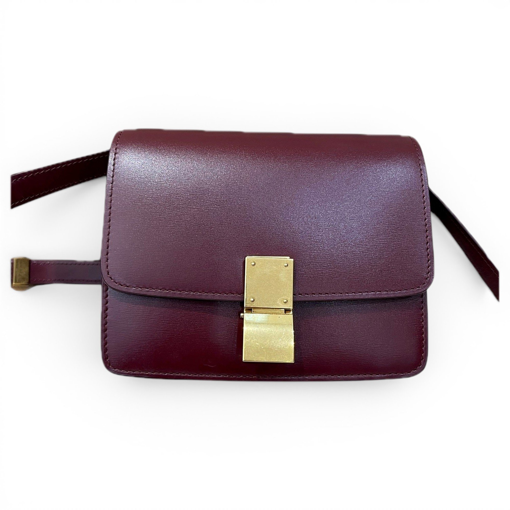 Classic leather handbag
