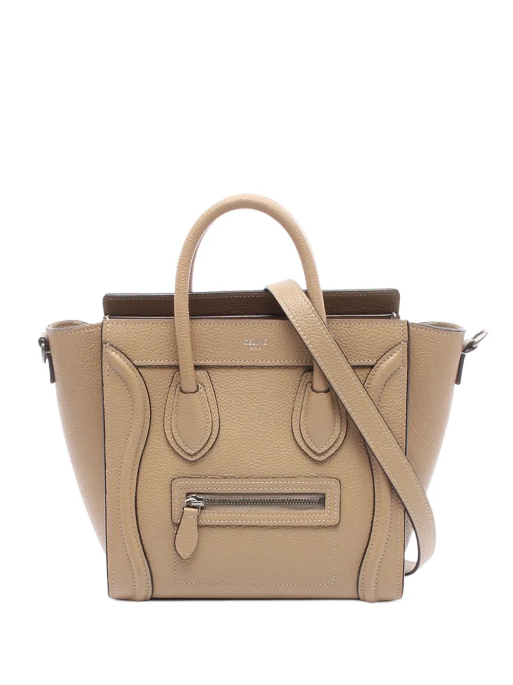 2013 Nano Leather Luggage Tote satchel
