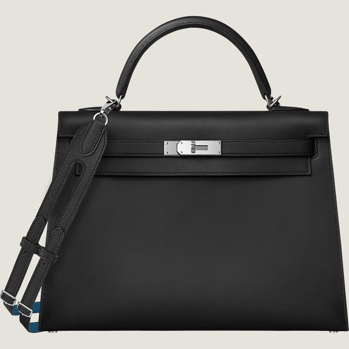 Deep Blue Harnachement 35 MM Bag Strap