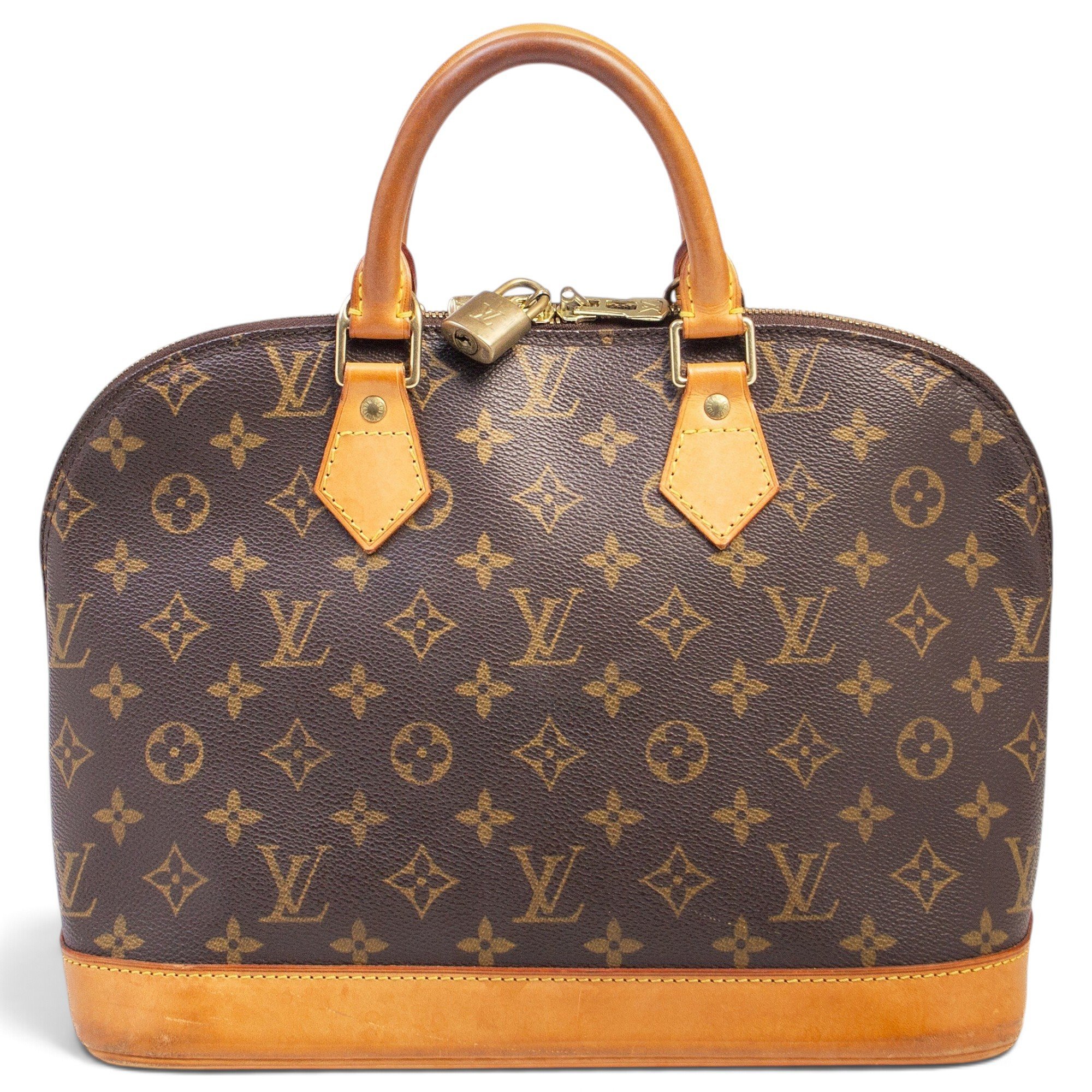 Alma leather handbag