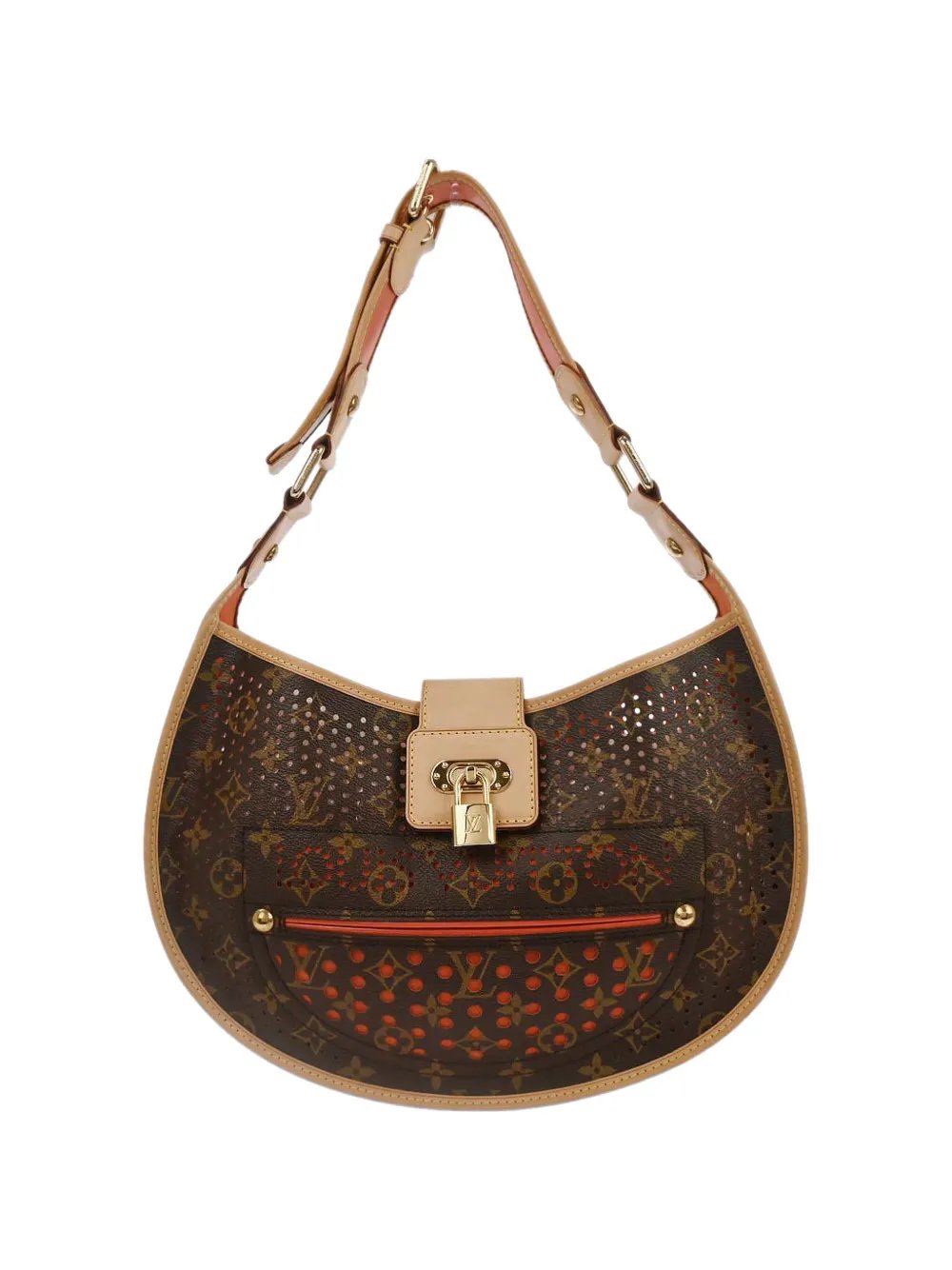 2005 Monogram Perfo Demi-lune shoulder bag