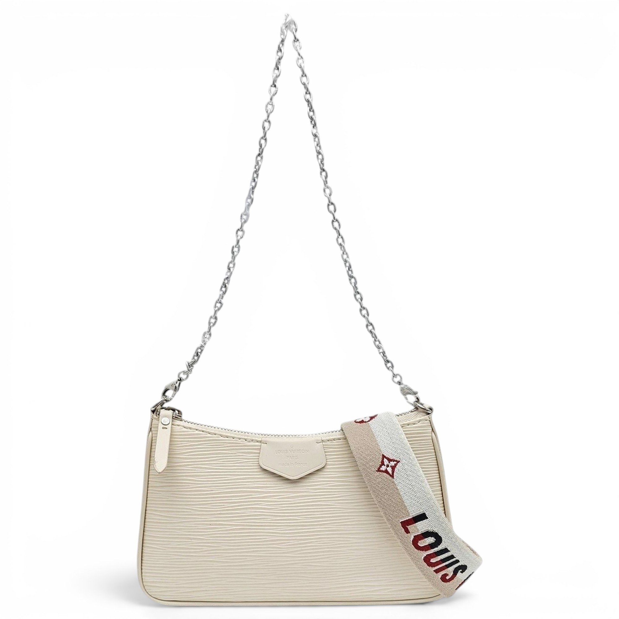Easy Pouch On Strap leather handbag
