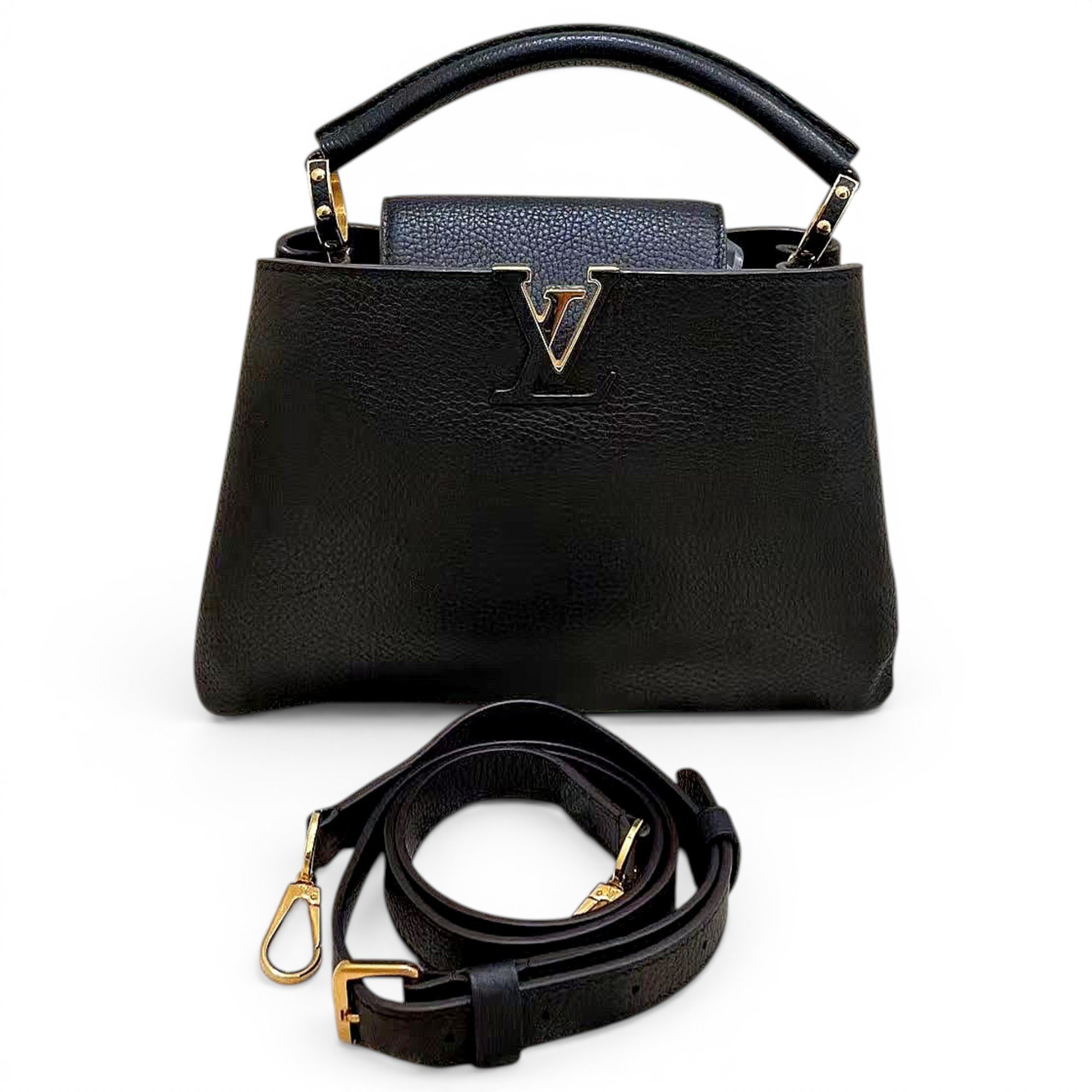Capucines leather handbag