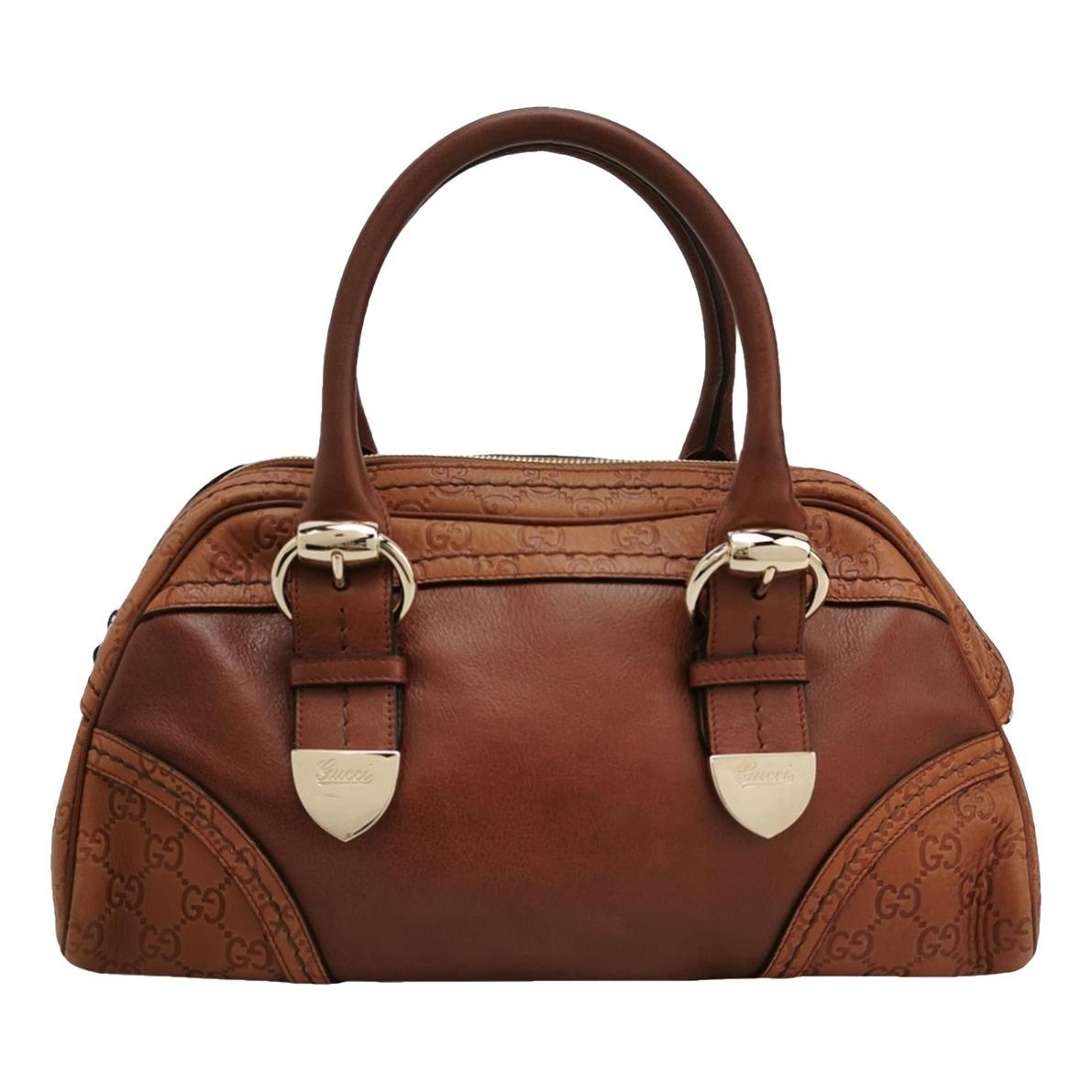 Leather tote