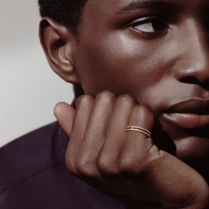 Sans Coloris Ariane Wedding Band