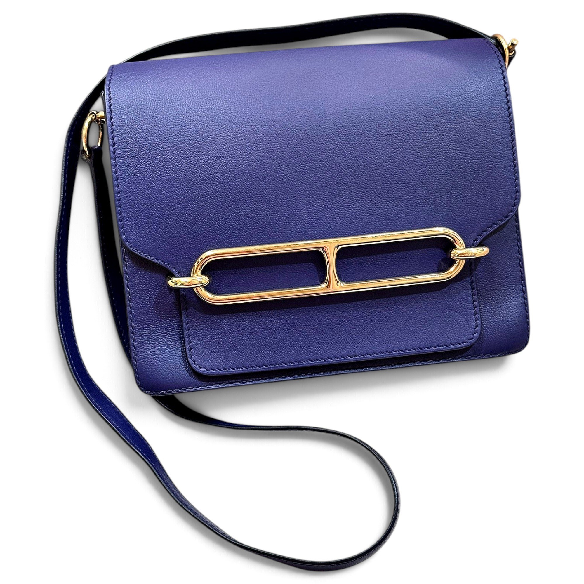 Roulis leather crossbody bag