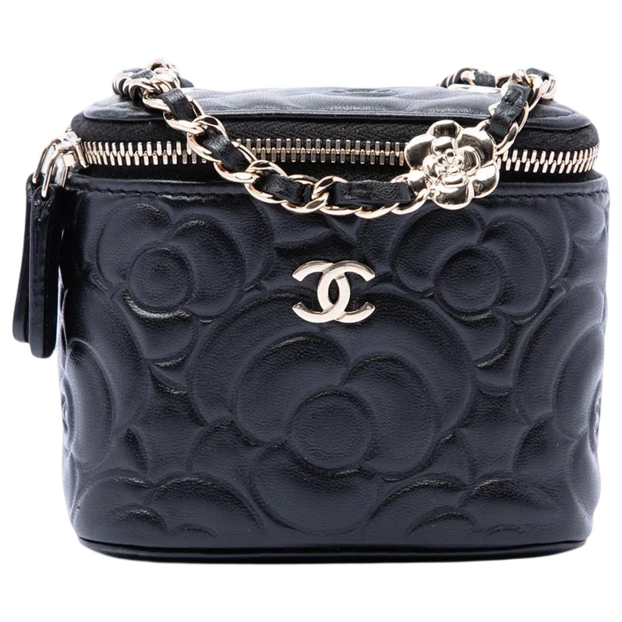 Vanity leather crossbody bag