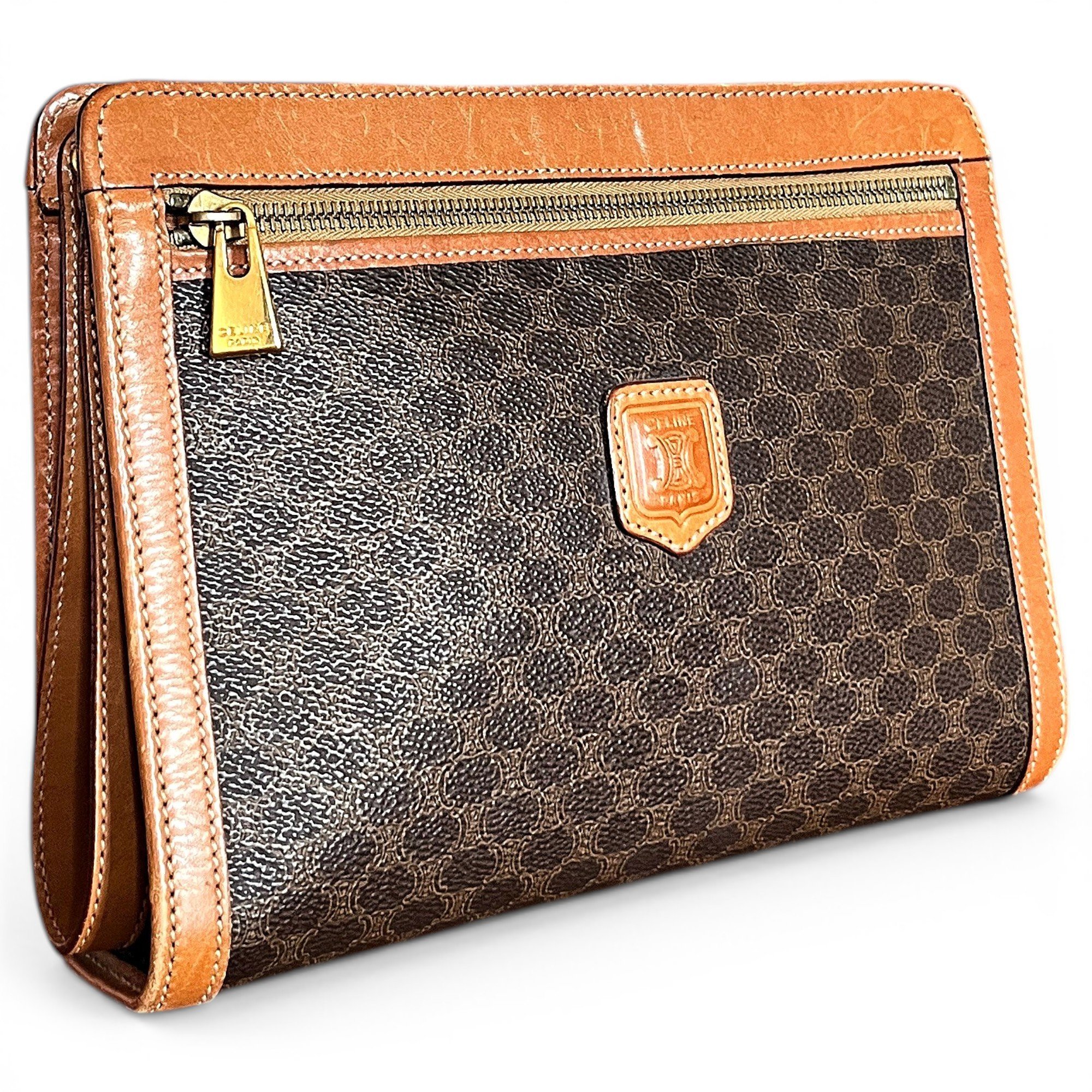 Celine Leather clutch bag