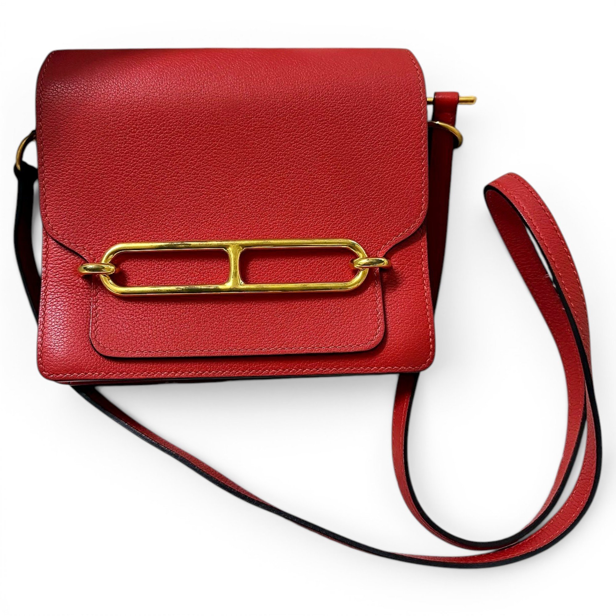 Roulis leather handbag