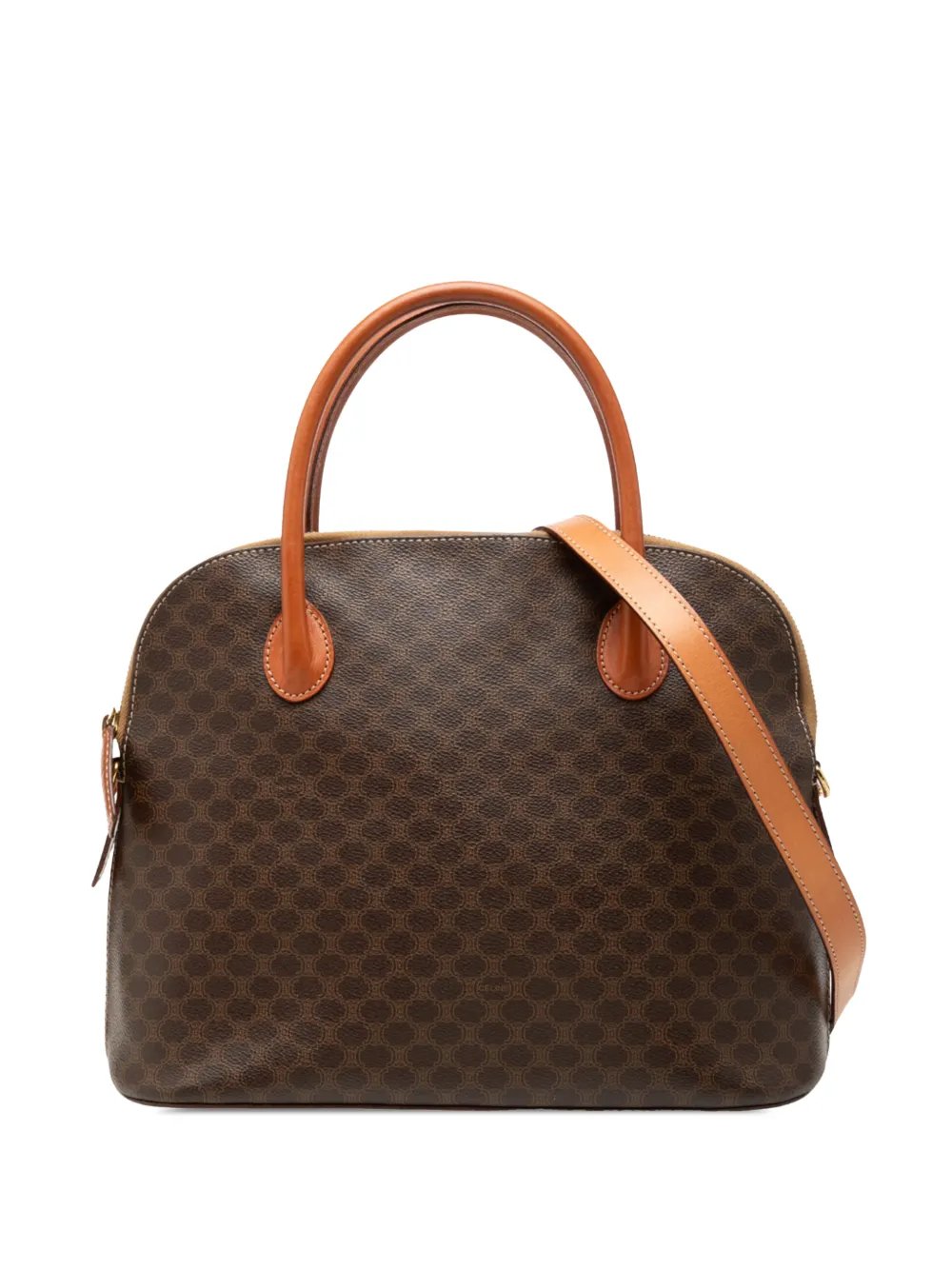1997 Macadam Coated Canvas Dome satchel