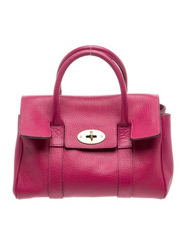 Leather Top Handle Bag