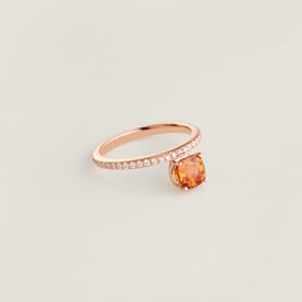 Hermès Grand Jete solitaire engagement ring, medium model