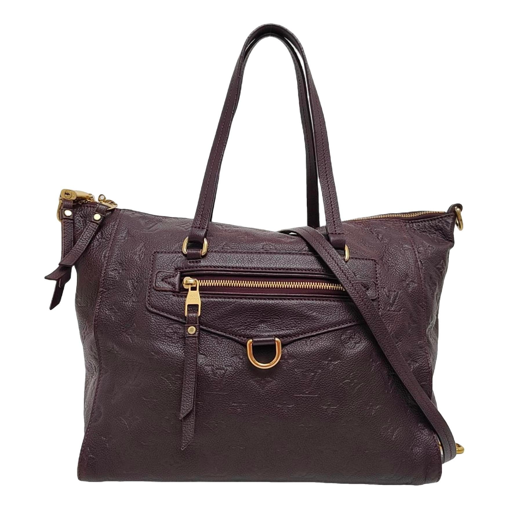 Lumineuse leather handbag