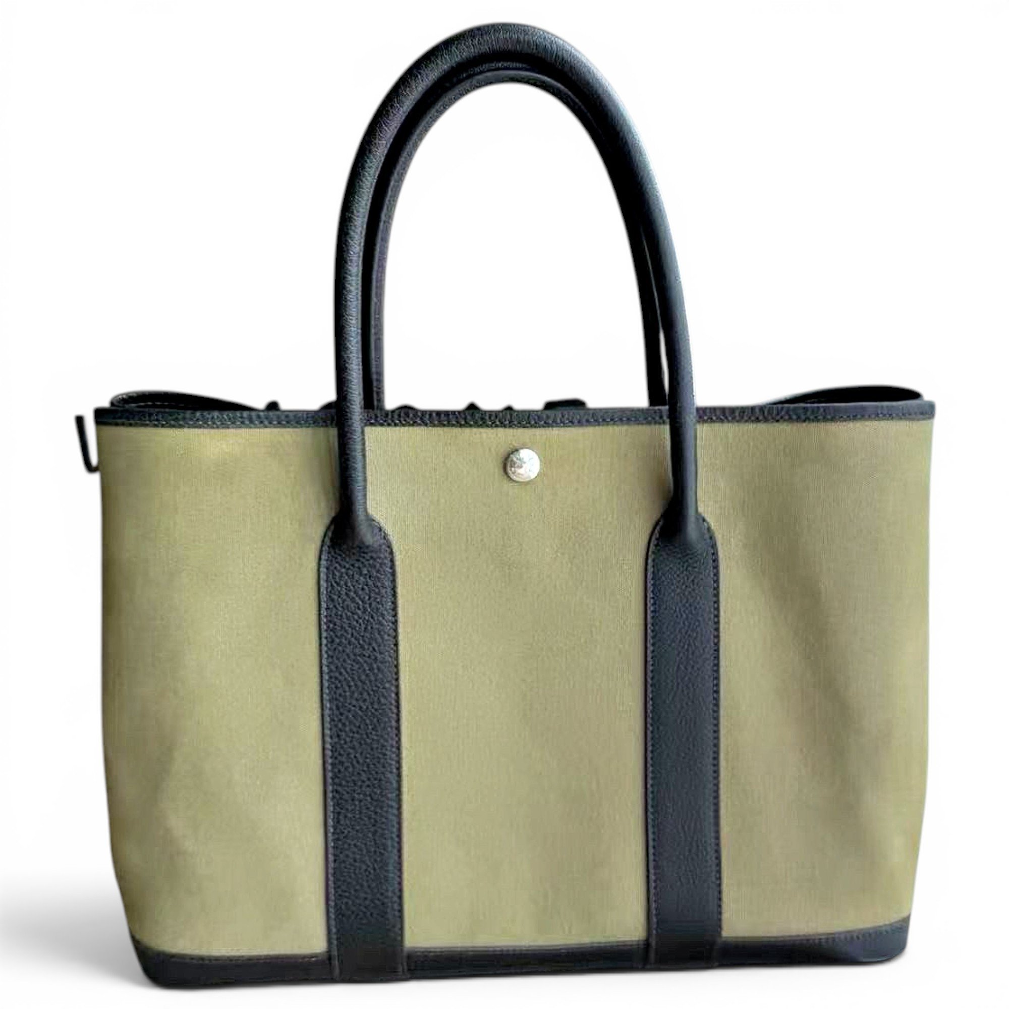 Garden Party patent leather tote