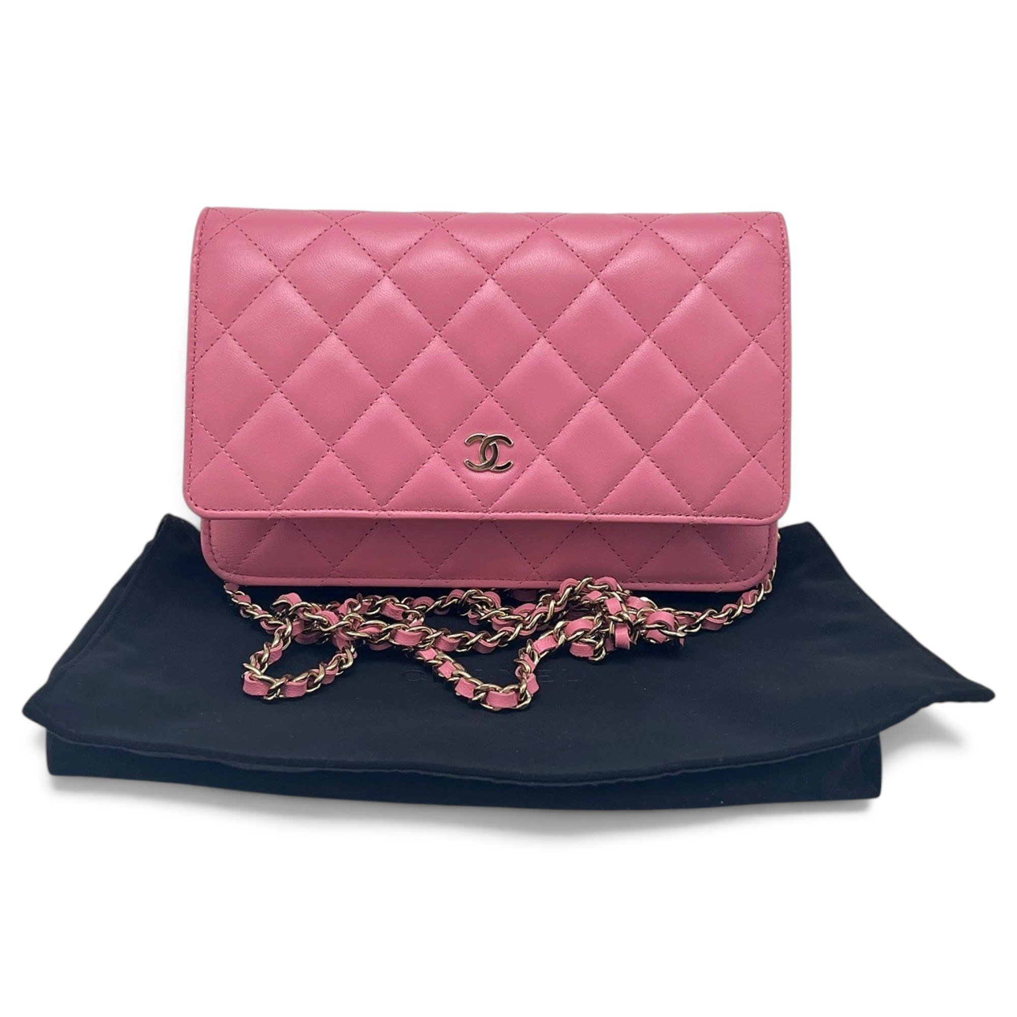 Wallet On Chain Timeless/Classique leather crossbody bag