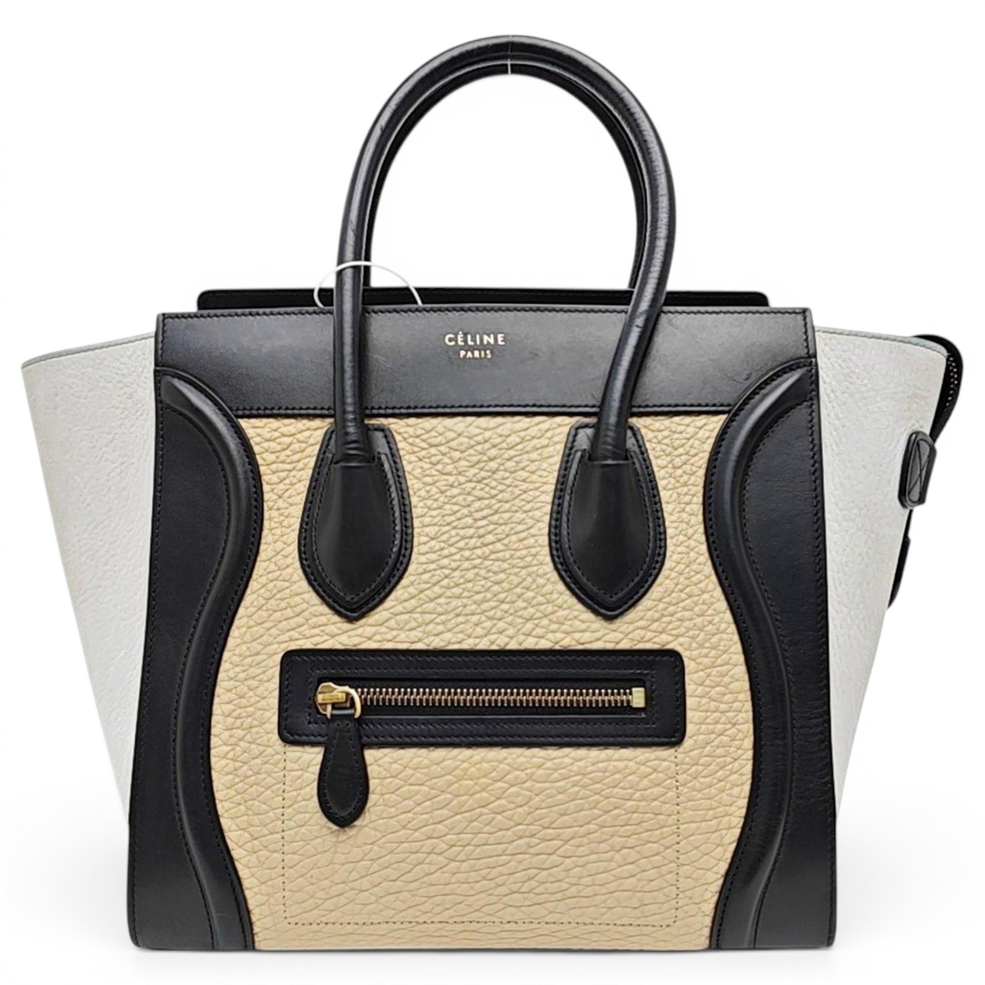 Luggage leather handbag