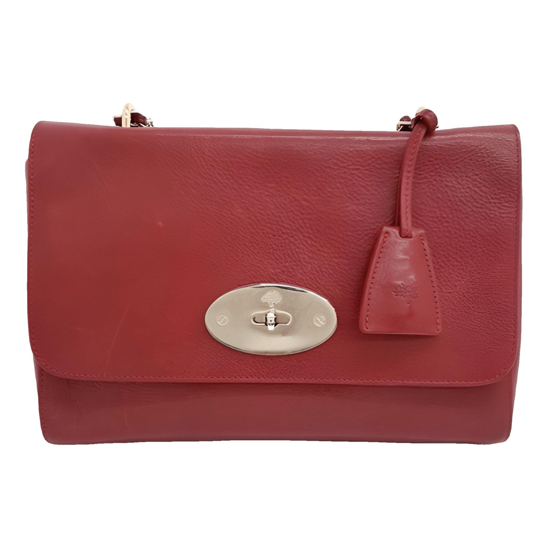 Lily leather handbag