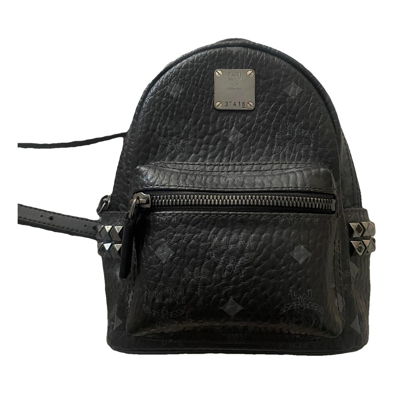 MCM Stark leather backpack