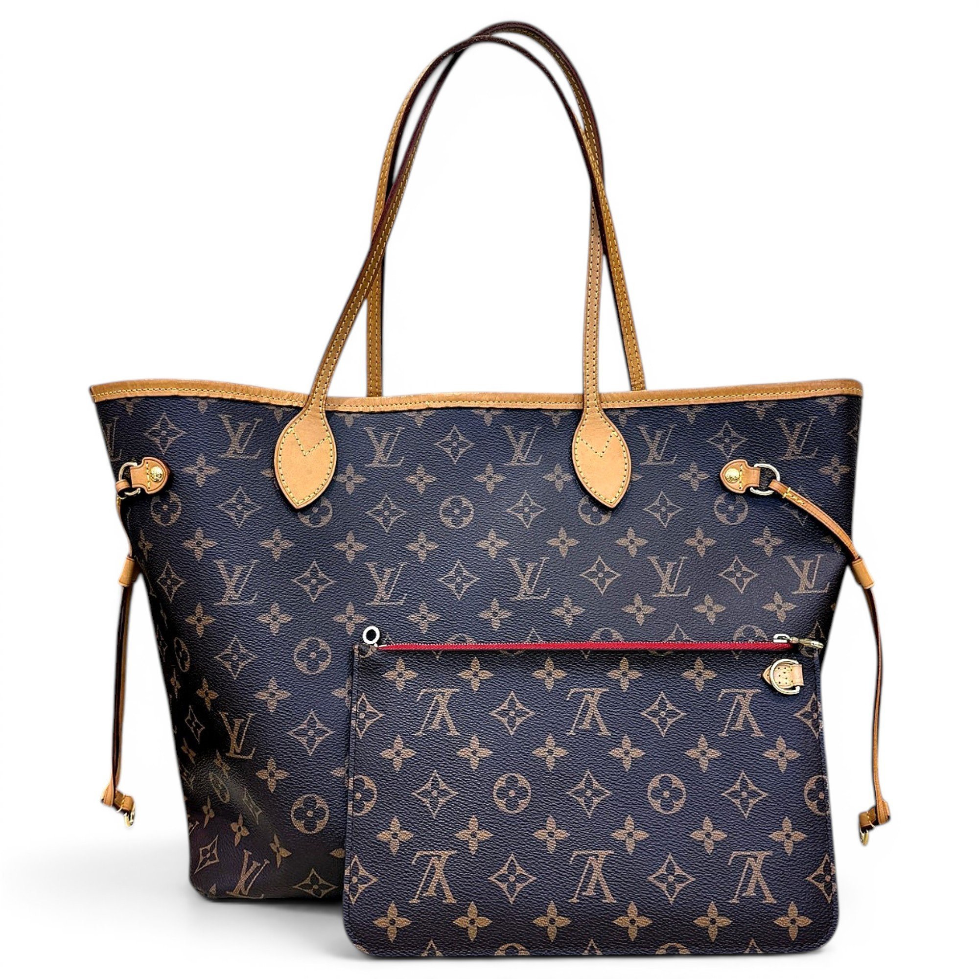 Neverfull leather tote