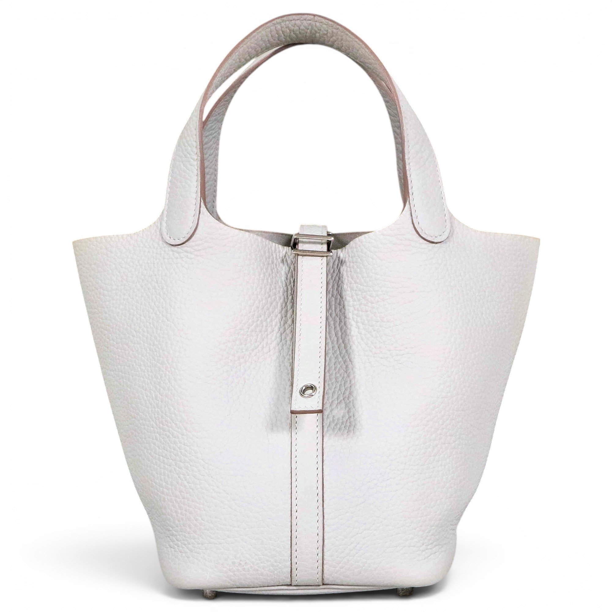 Picotin leather handbag