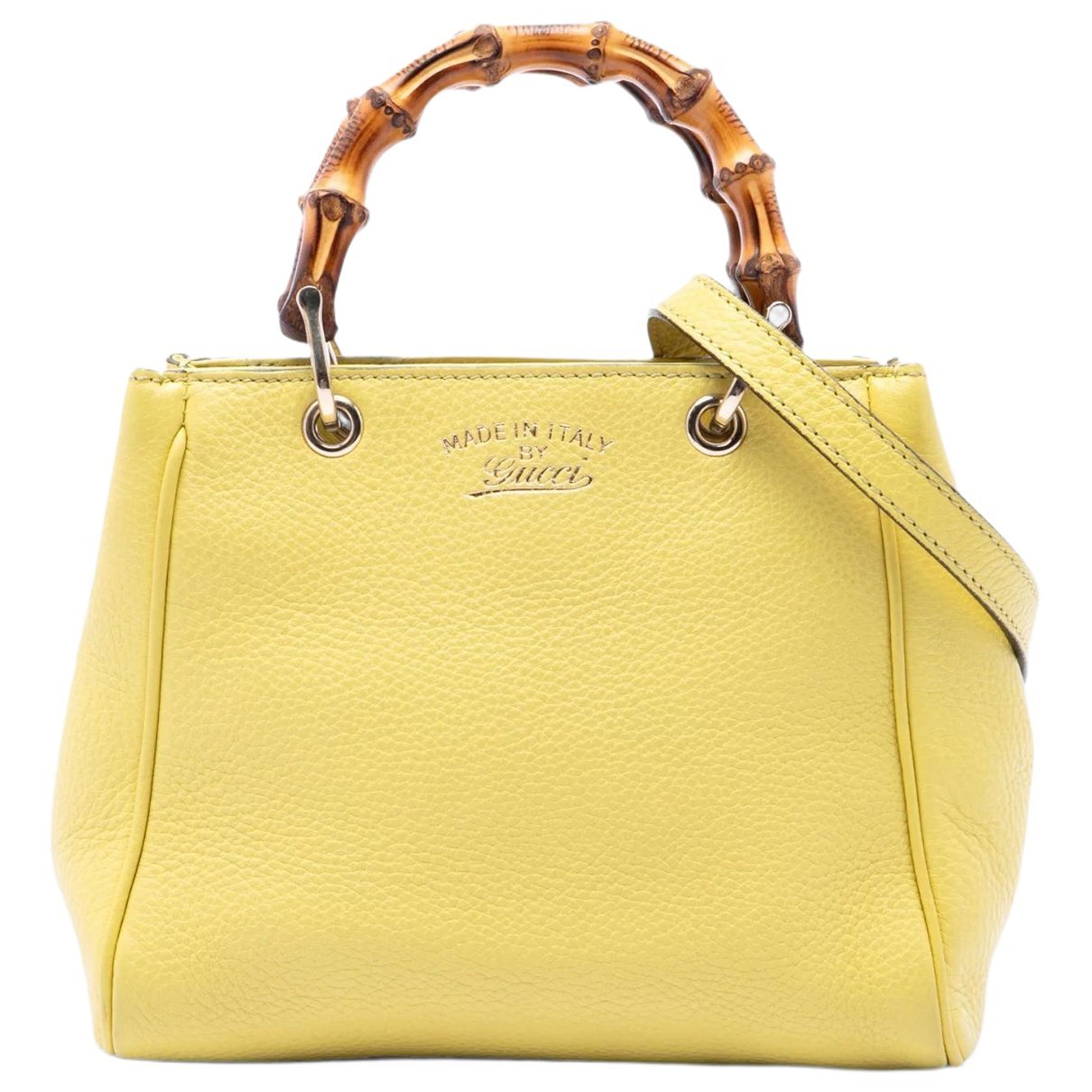 Bamboo leather satchel