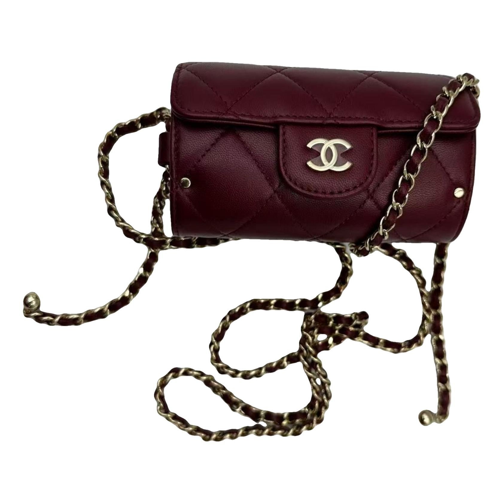 Leather crossbody bag