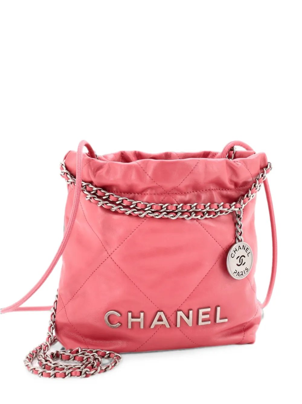 22 Chain Hobo Quilted Calfskin Mini crossbody bag