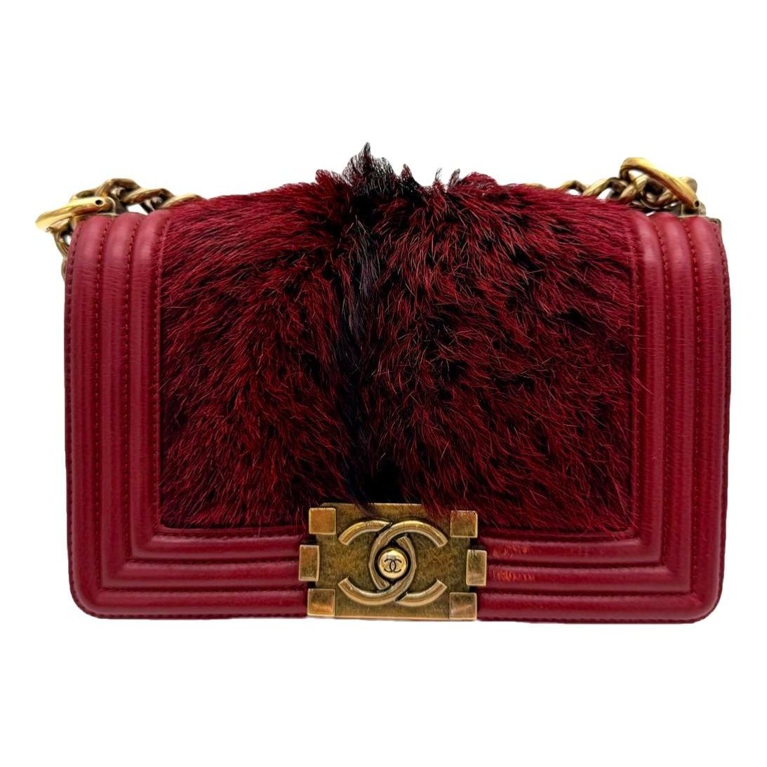 Boy leather crossbody bag