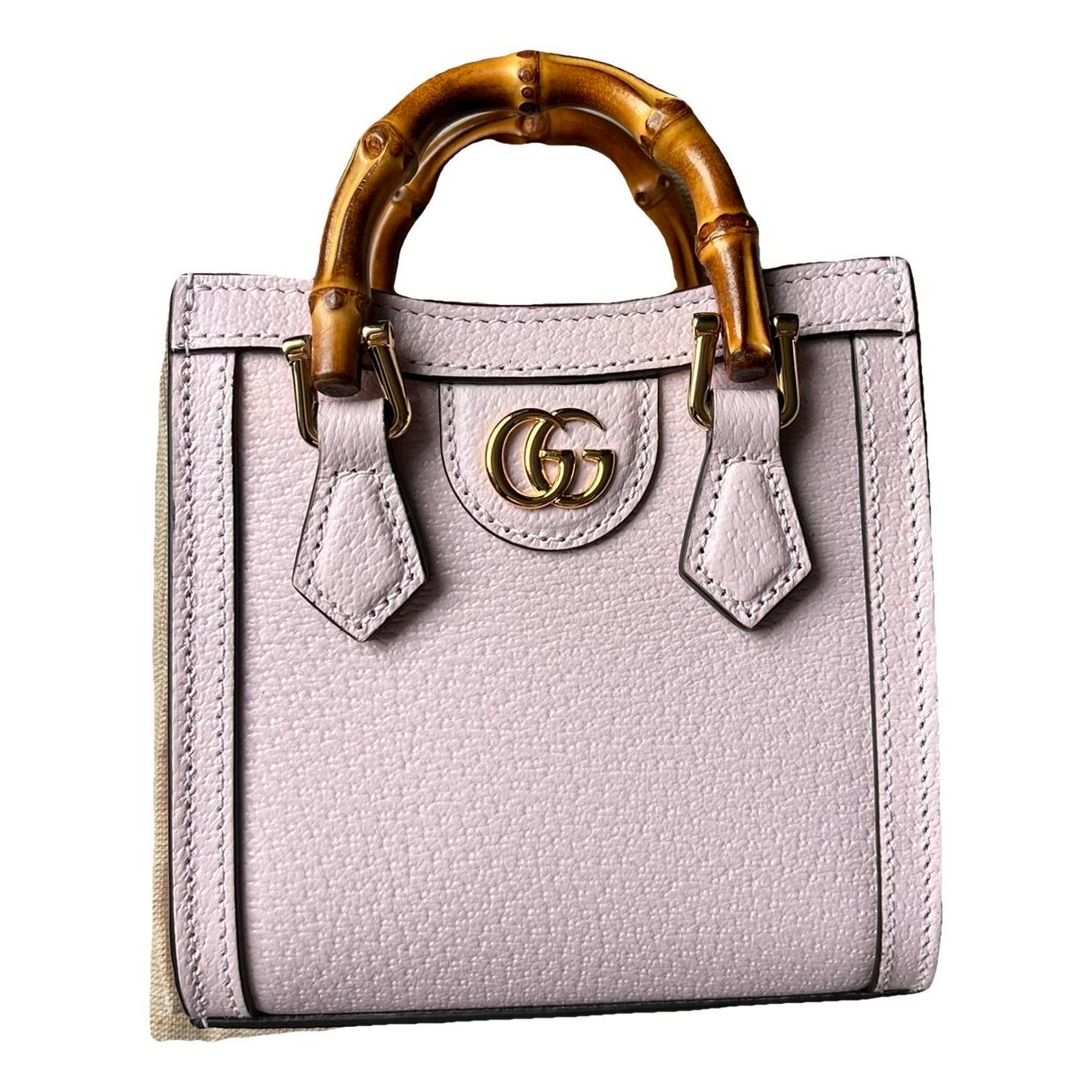 Diana Bamboo leather tote