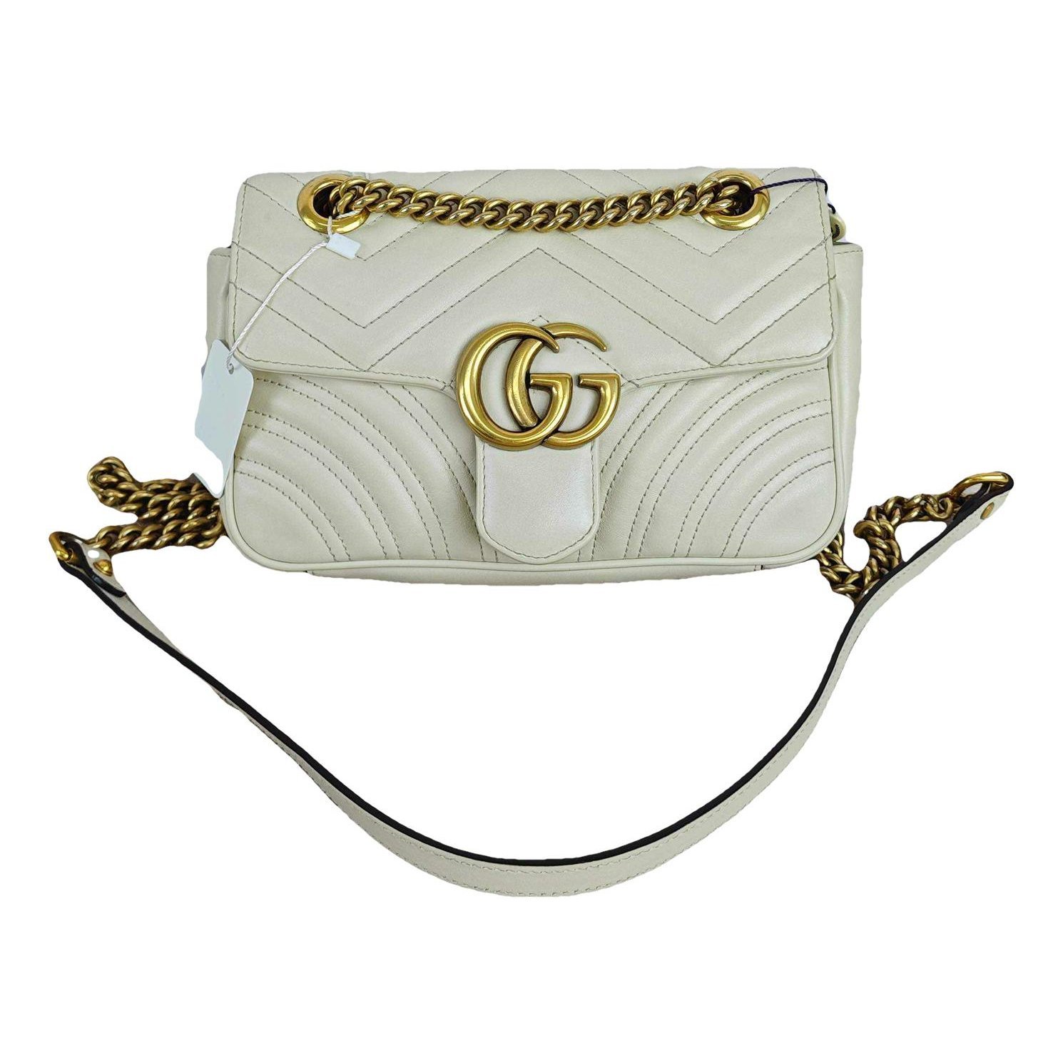 GG Marmont Flap leather crossbody bag