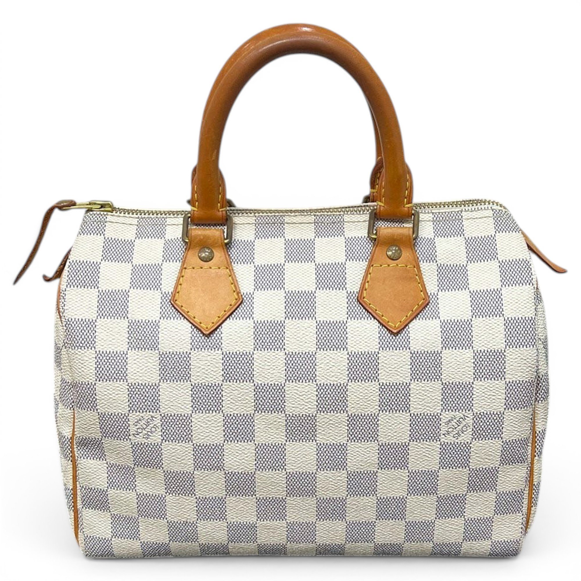 Speedy leather handbag