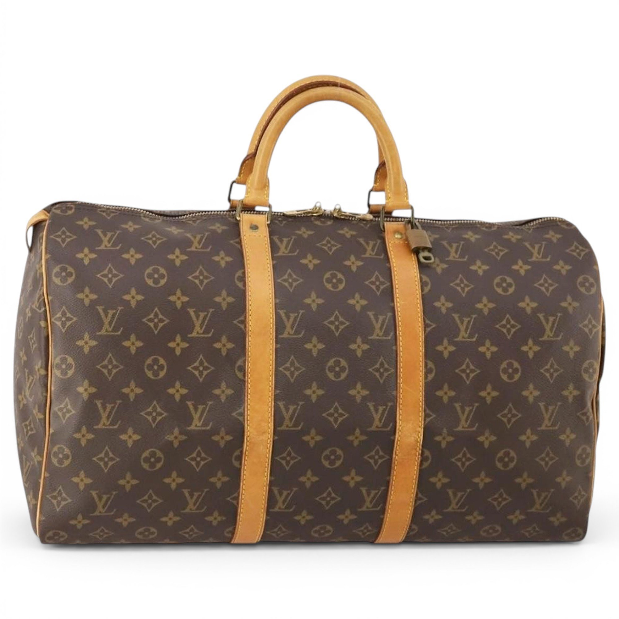 Keepall leather 24h bag