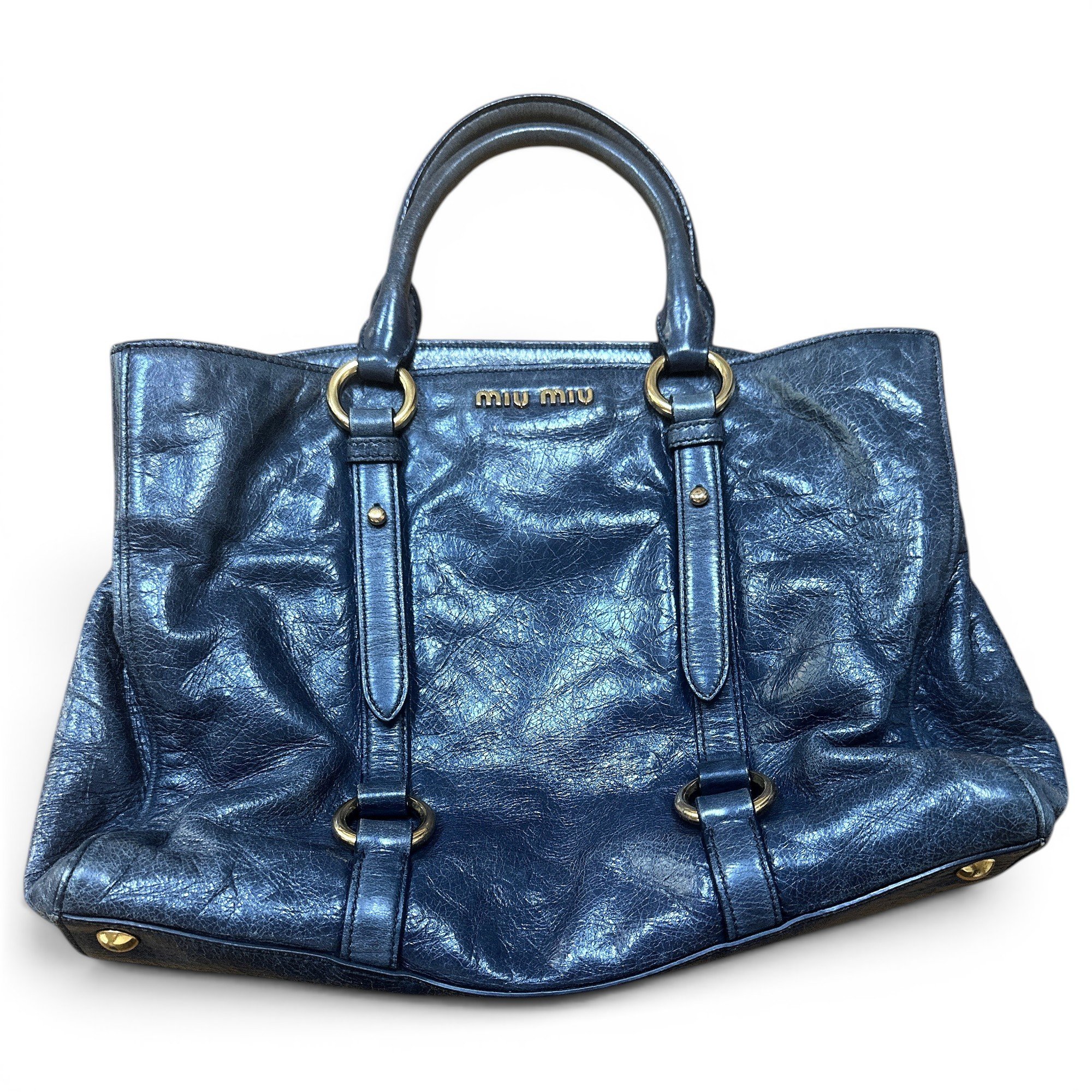 Vitello leather handbag