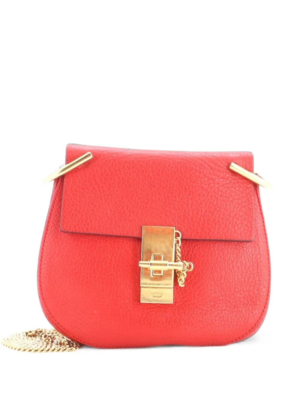 Drew Leather Mini crossbody bag