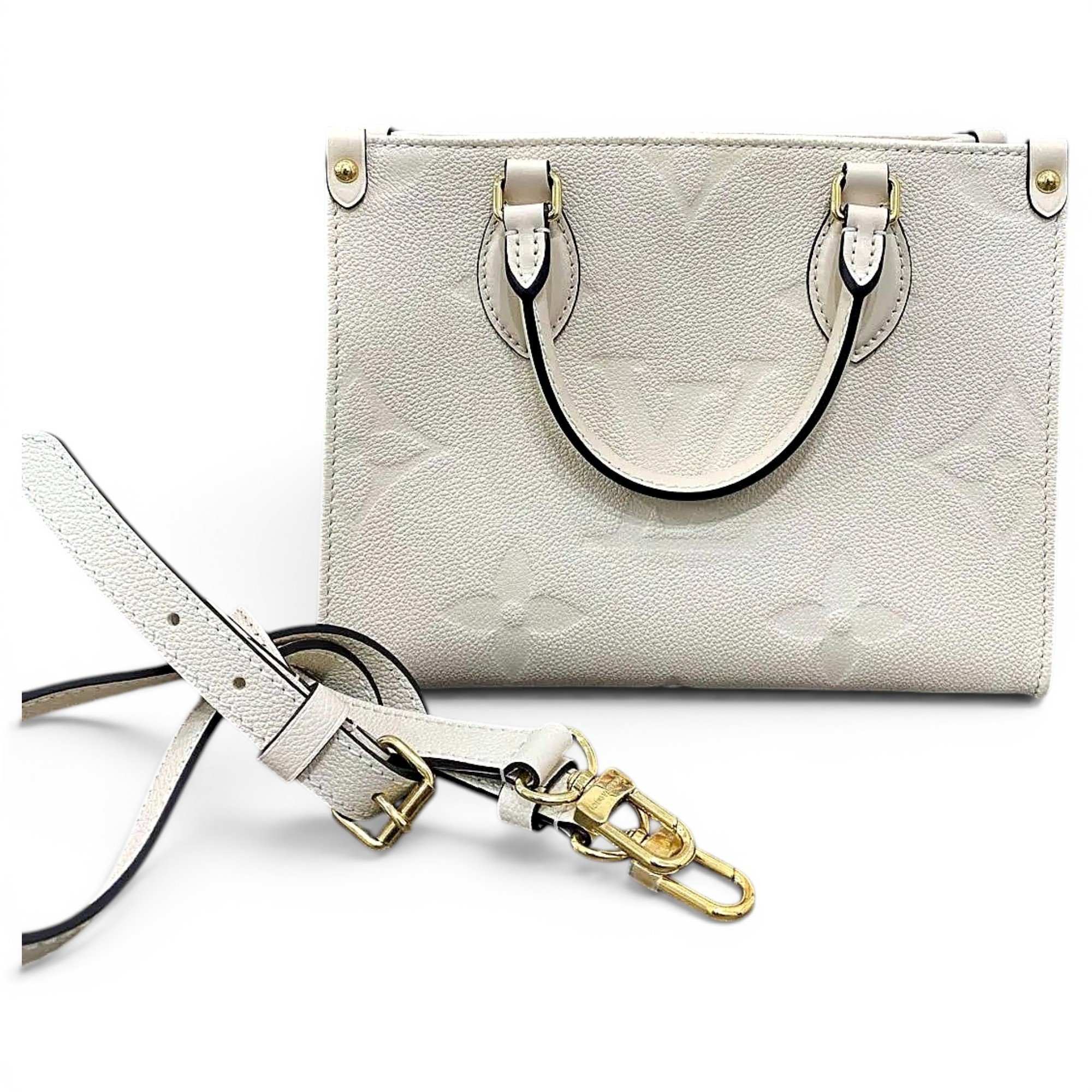 Onthego leather crossbody bag