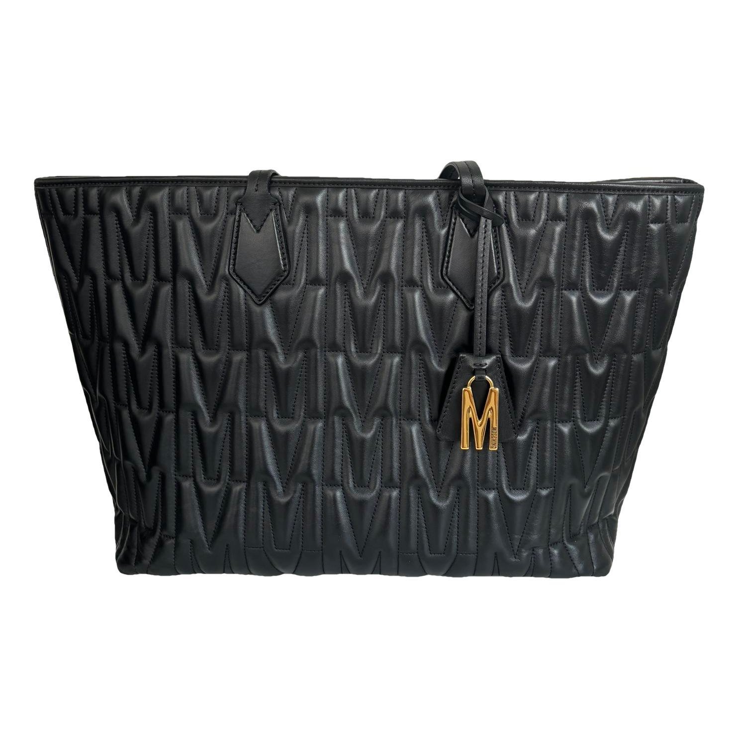Moschino Leather tote