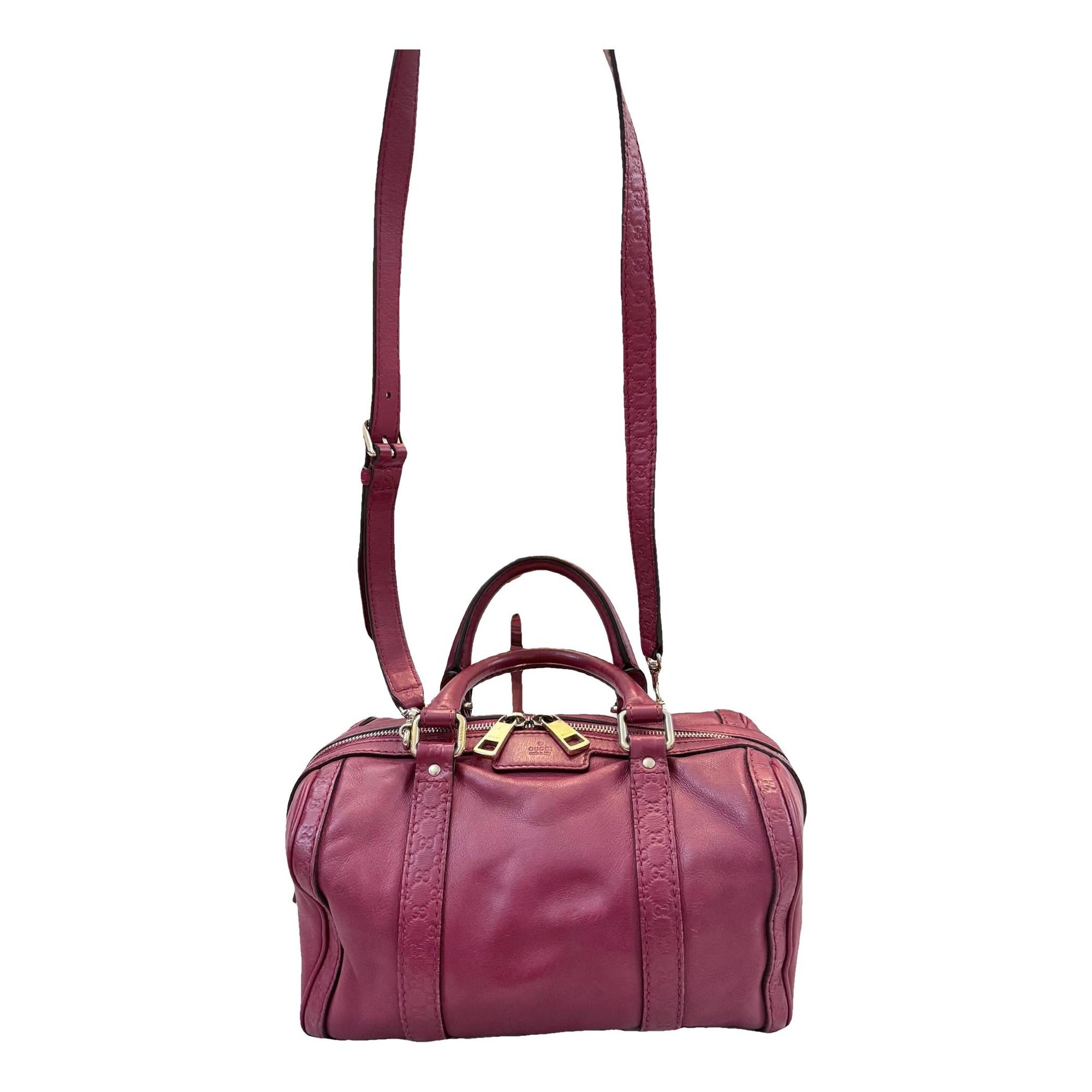 Boston leather crossbody bag