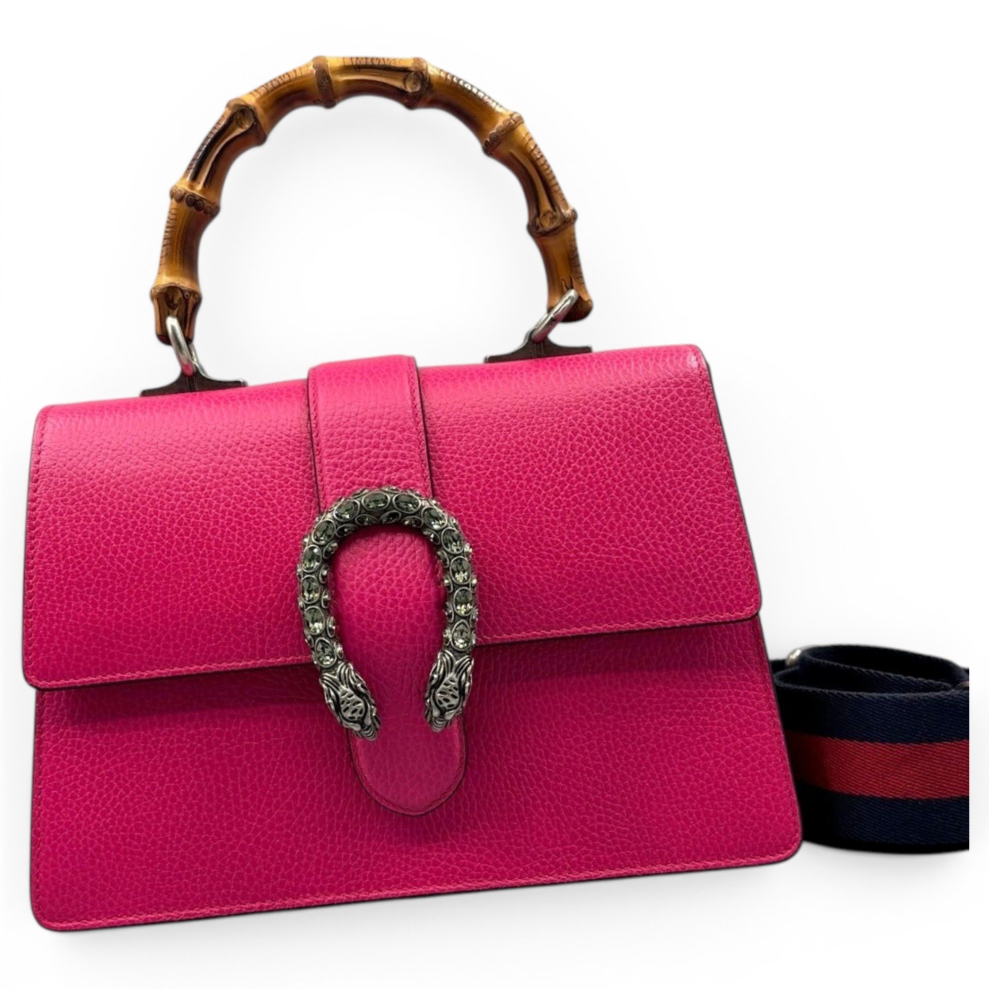 Dionysus Bamboo leather handbag