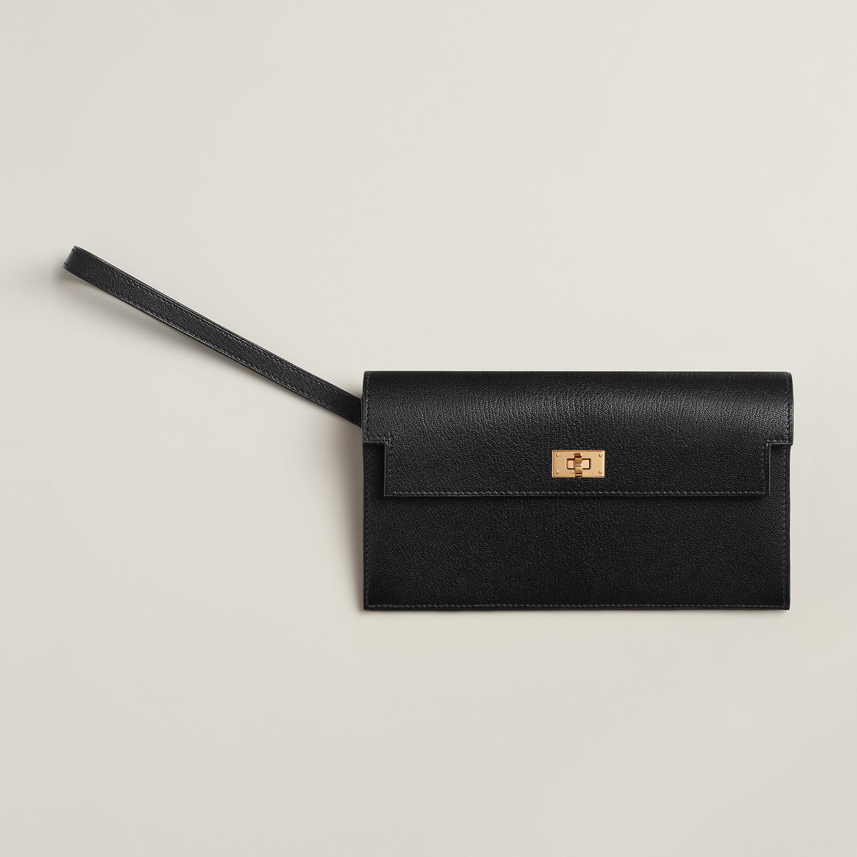 Noir Kelly Pocket Long Wallet