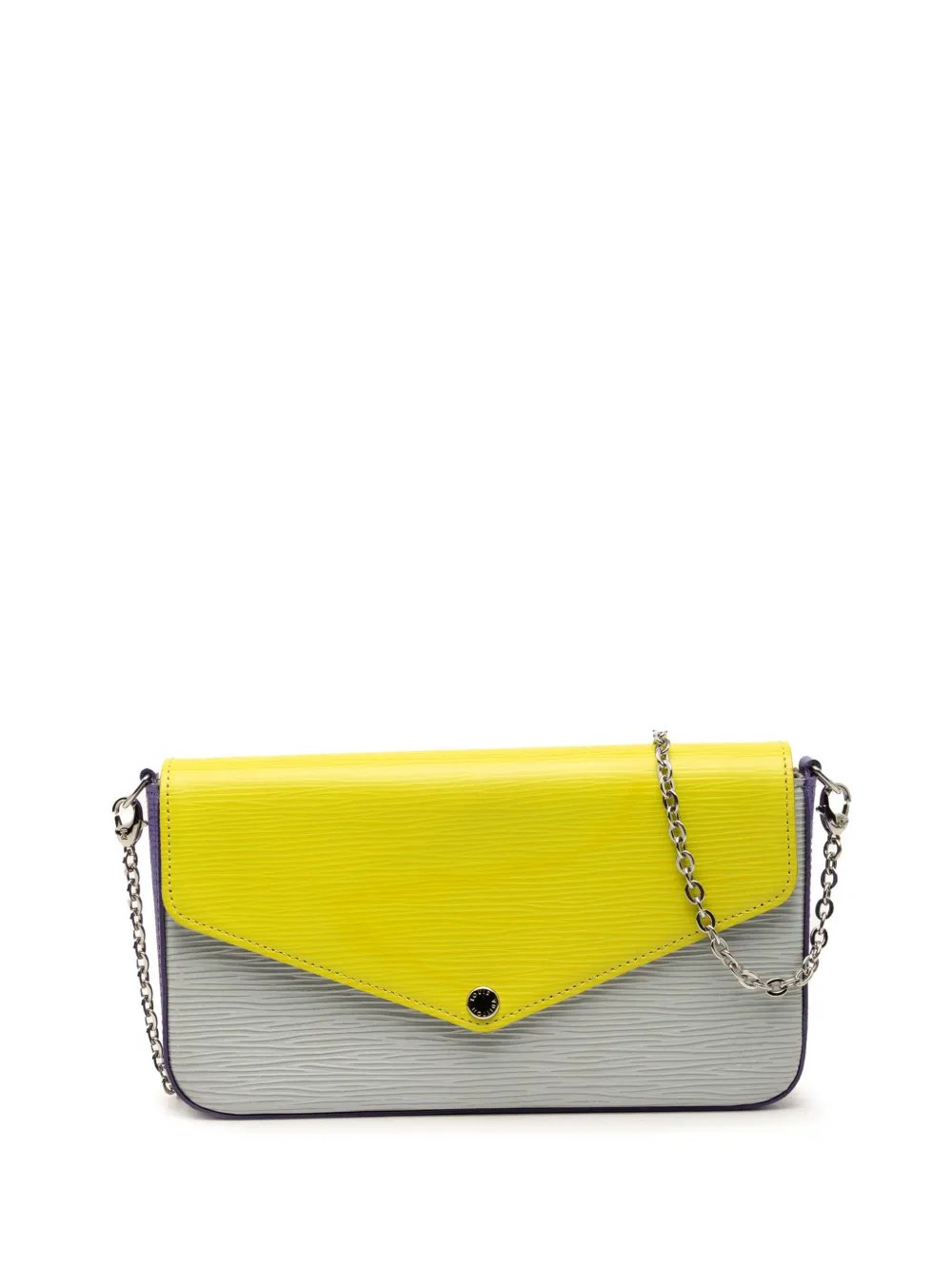 2016 Epi Tricolor Pochette Felicie crossbody bag