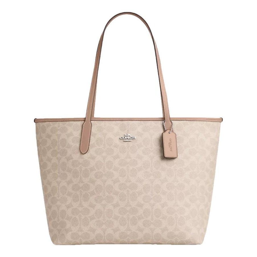 Leather tote