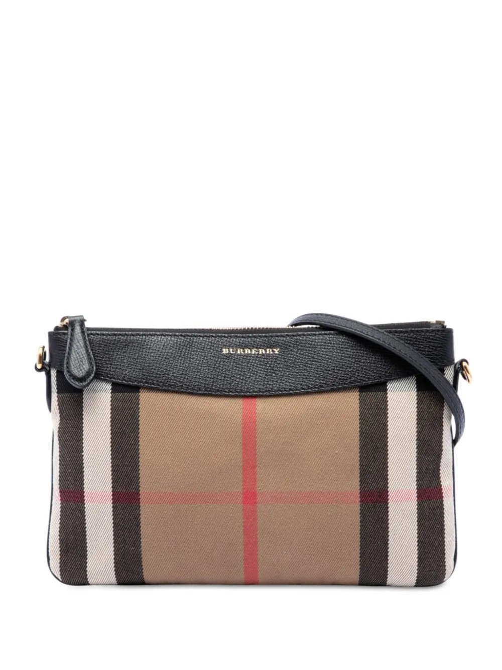 2000-2017 Mega Check Canvas Derby Peyton crossbody bag