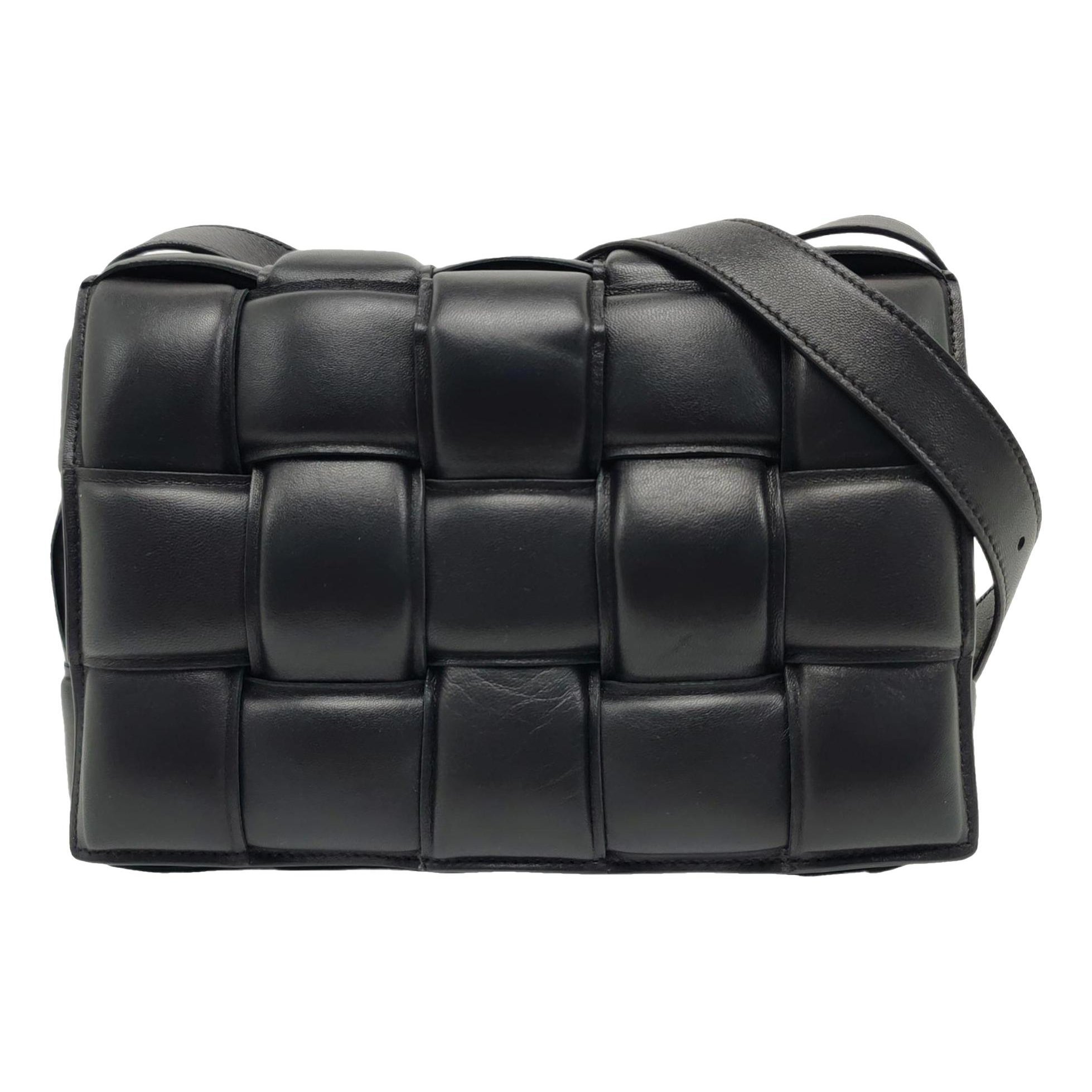 Cassette Padded leather crossbody bag