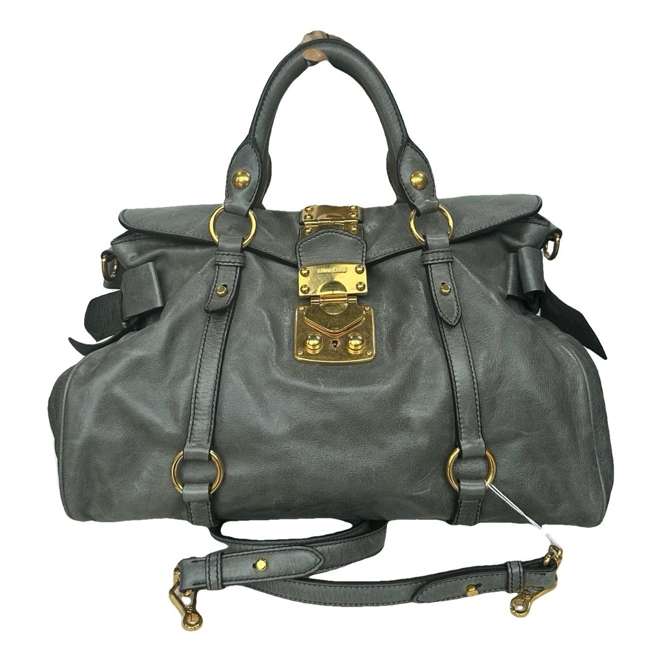 Vitello leather handbag